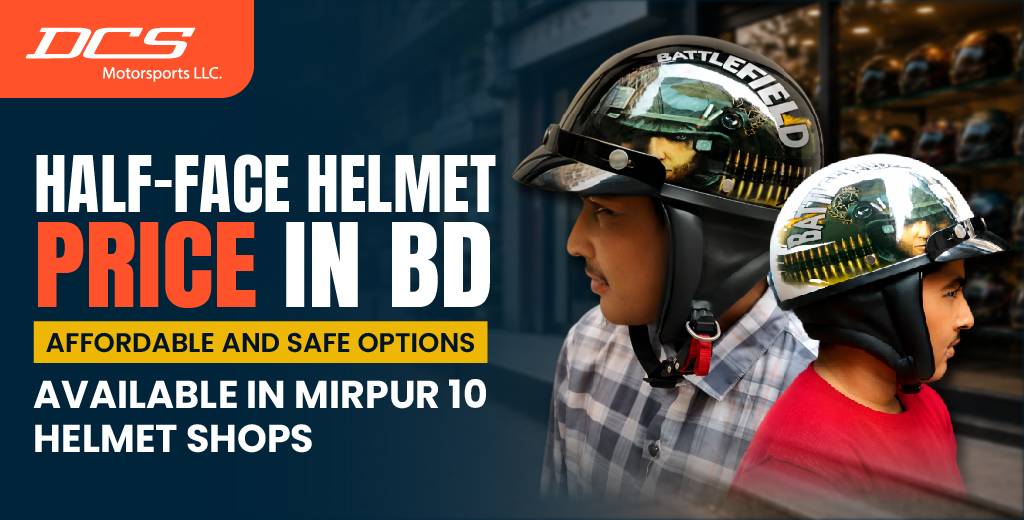 Half Face Helmet Price in BD | Mirpur 10 Helmet Shop